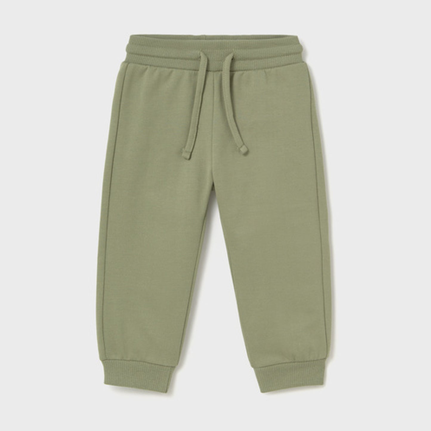Mayoral Basic Cuffed Fleece Trousers Bayleaf 704 – front