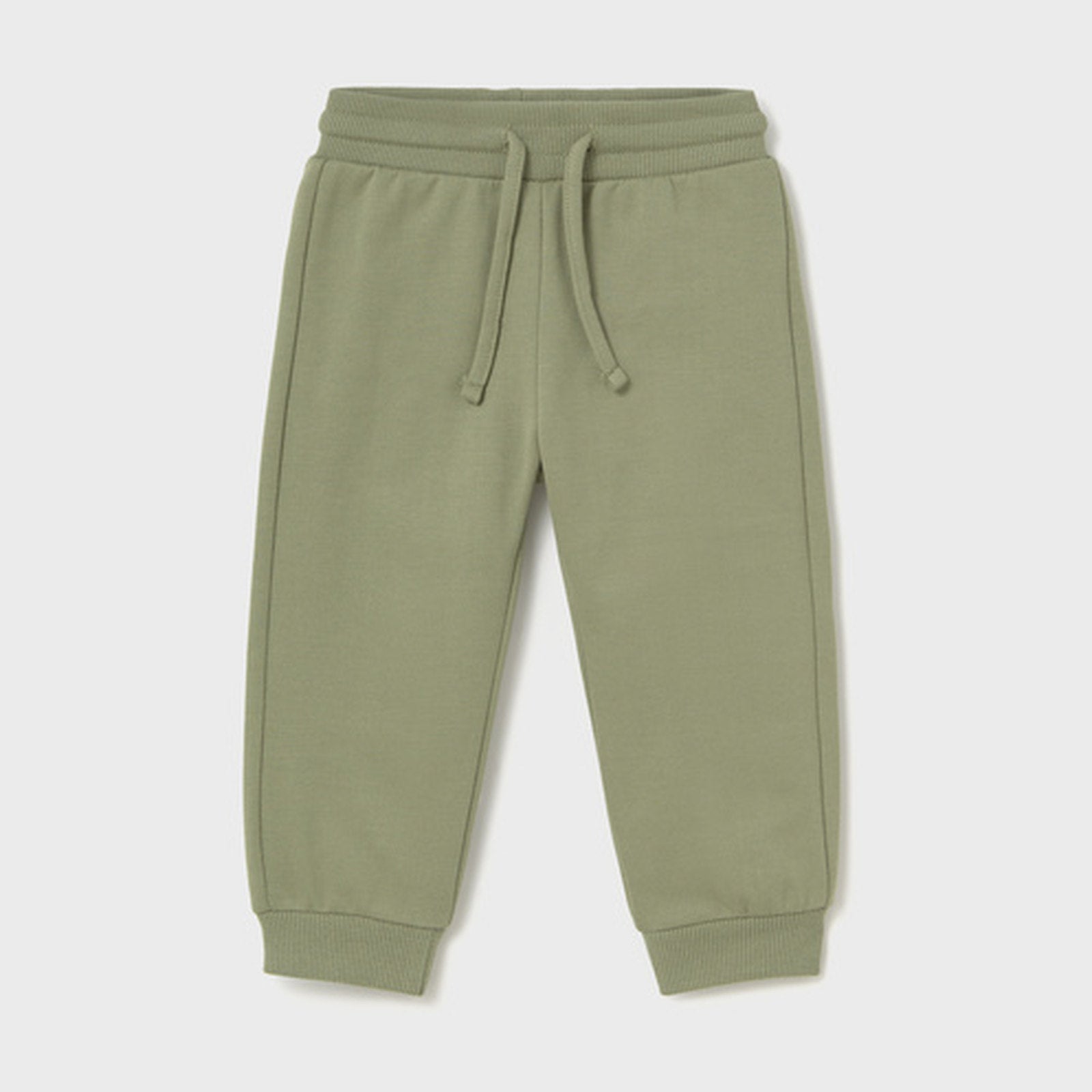 Mayoral Basic Cuffed Fleece Trousers Bayleaf 704 – front