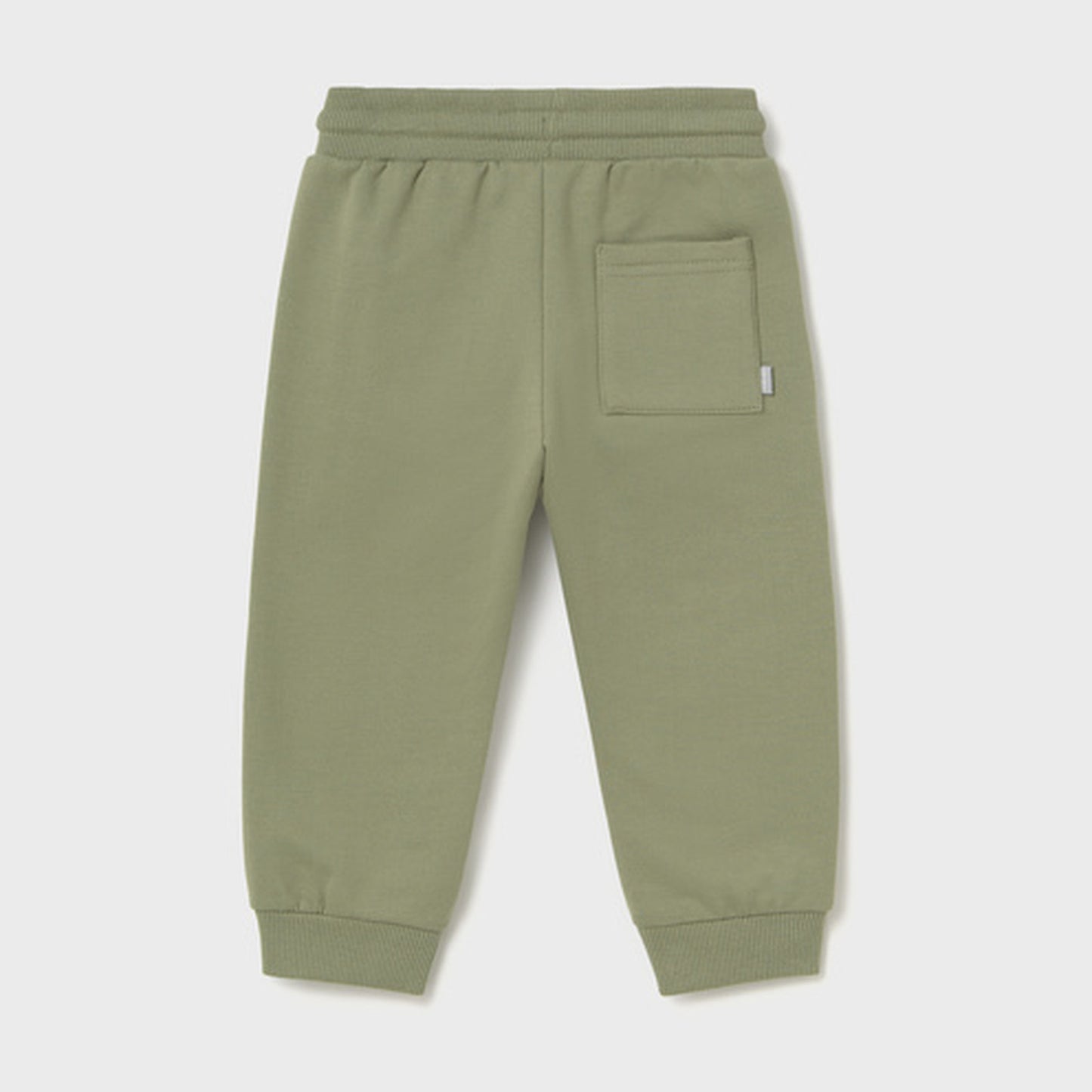 Mayoral Basic Cuffed Fleece Trousers Bayleaf 704 – back
