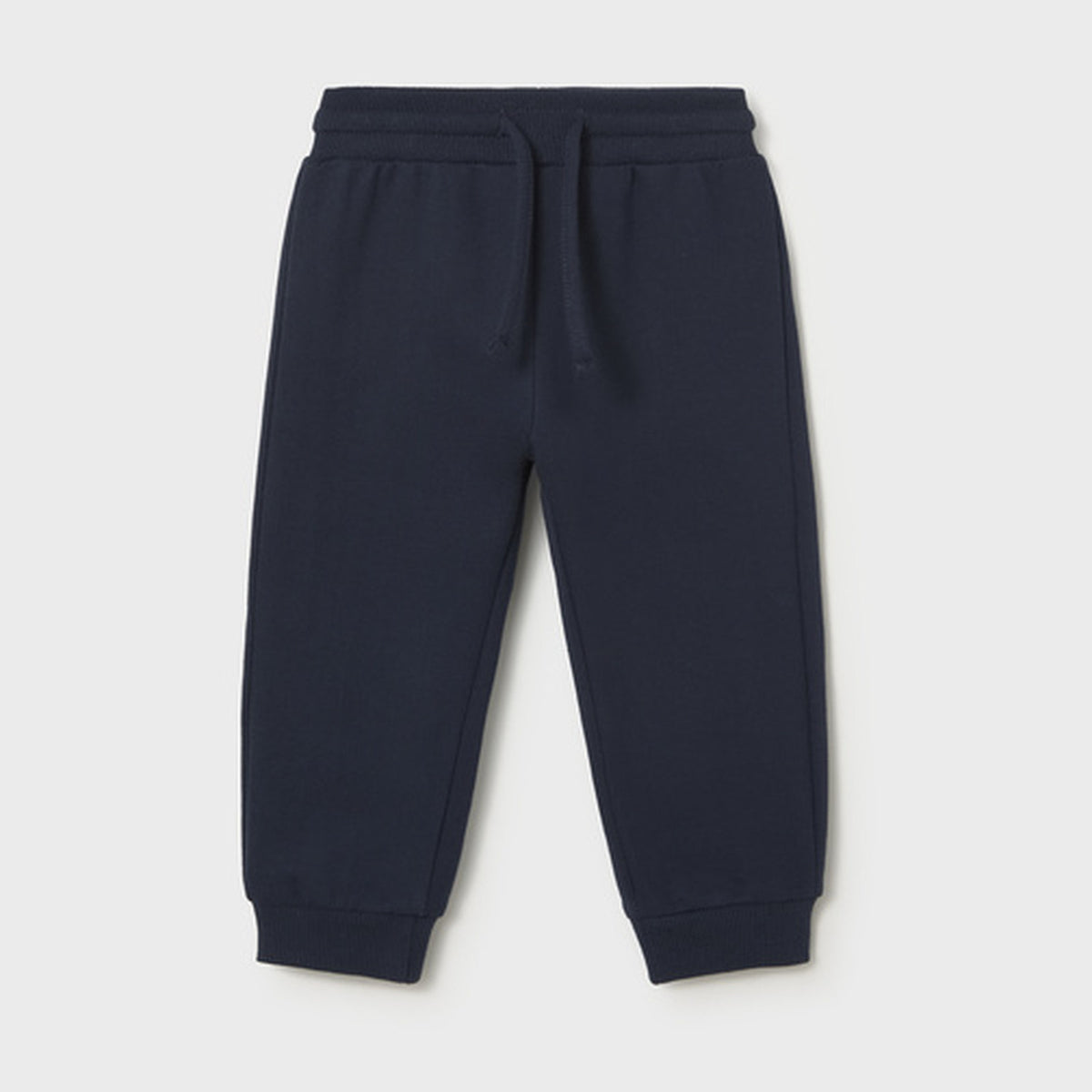 Mayoral Basic Cuffed Fleece Trousers Indigo 704 – front