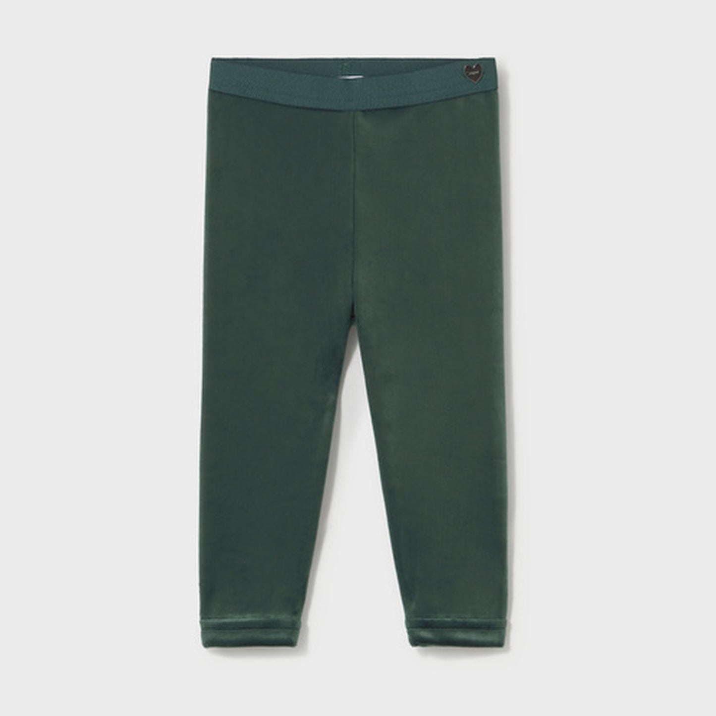 Mayoral Basic Velvet Leggings Nenufar Green 727 – front