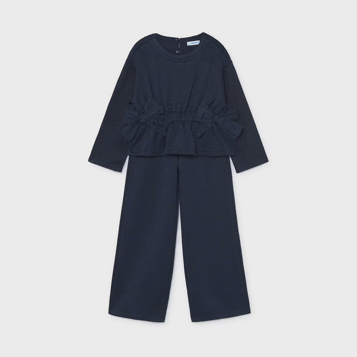 Mayoral Knit Pants Set Navy 4530