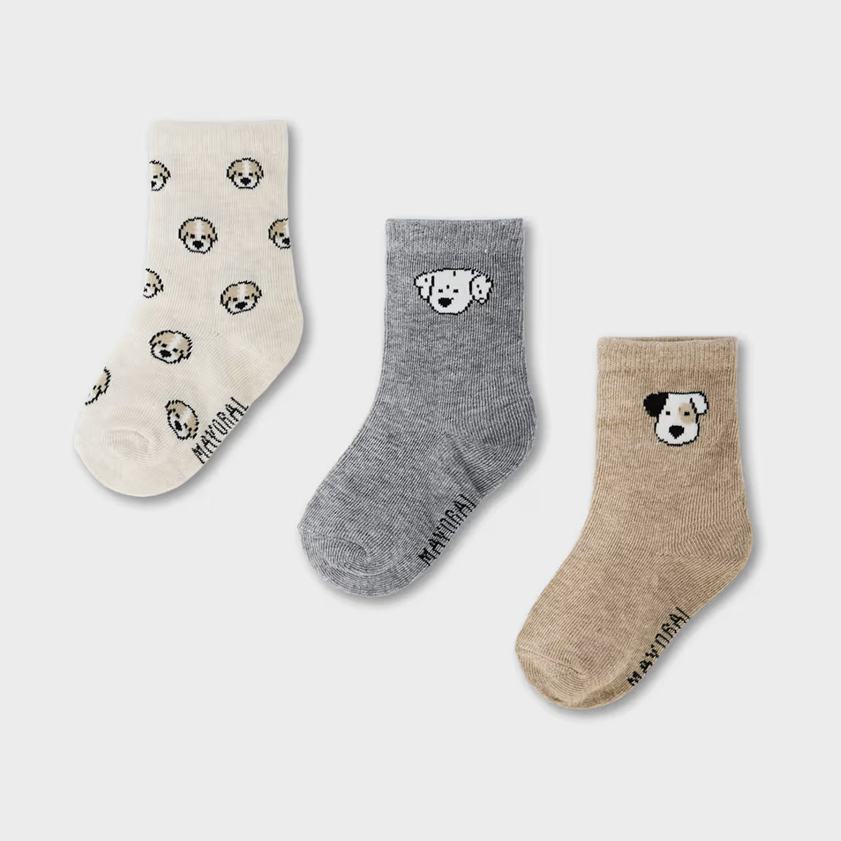 Mayoral Patterned Socks Set Fog 10248