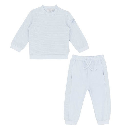 Pastels & Co Boys Orkney Round Neck Jogger Moss PA-10-04C – front view