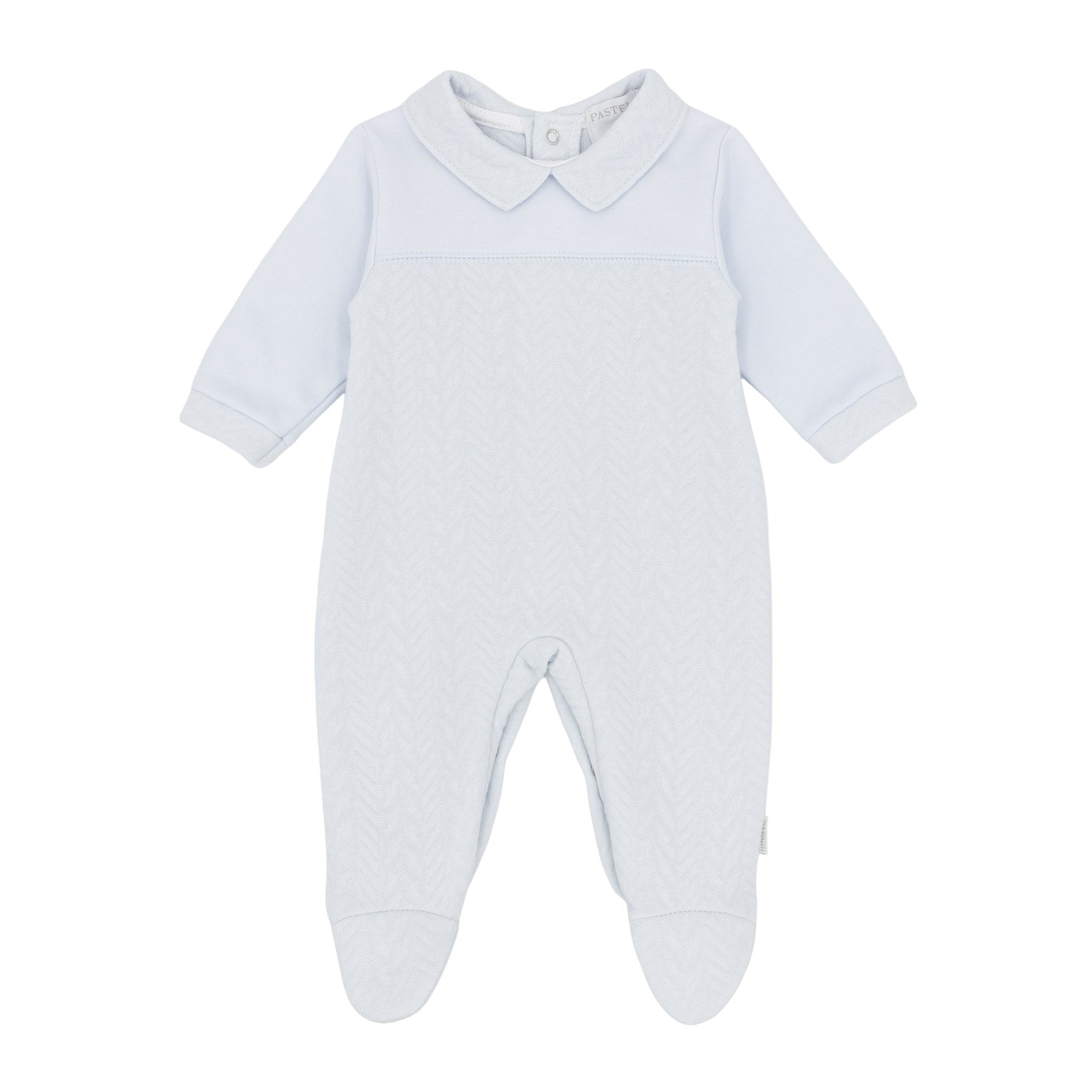 Pastels & Co Boys Noah All In One Blue PA-30-01A – front view