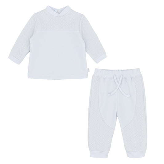 Pastels & Co Boys Asher Tracksuit Blue PA-30-01F – front view