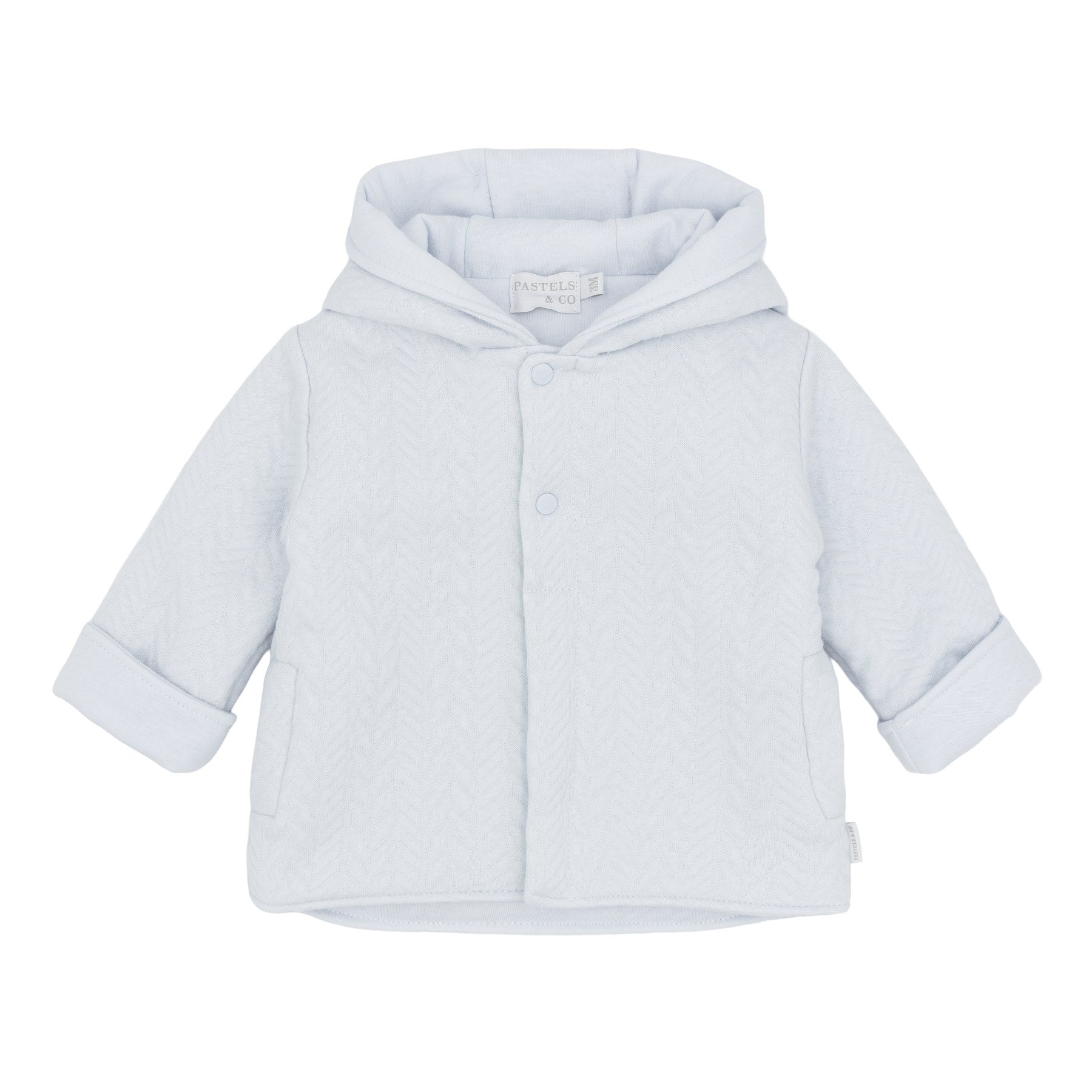 Pastels & Co Boys Grayson Jacket Blue PA-30-01G – front view