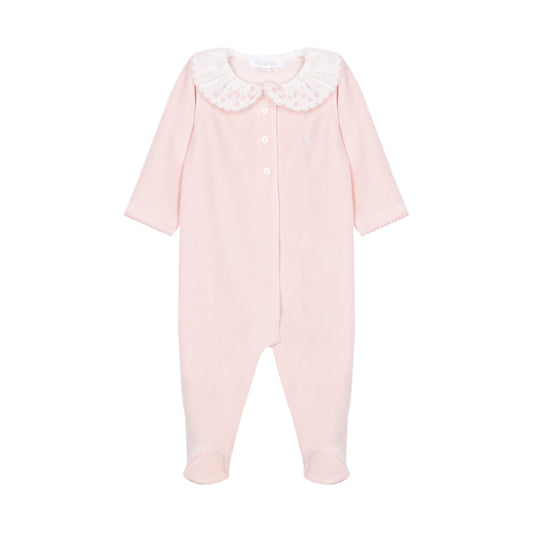 Patachou Girls Babygrow Knit Sweet Pink BAB4333032 - front