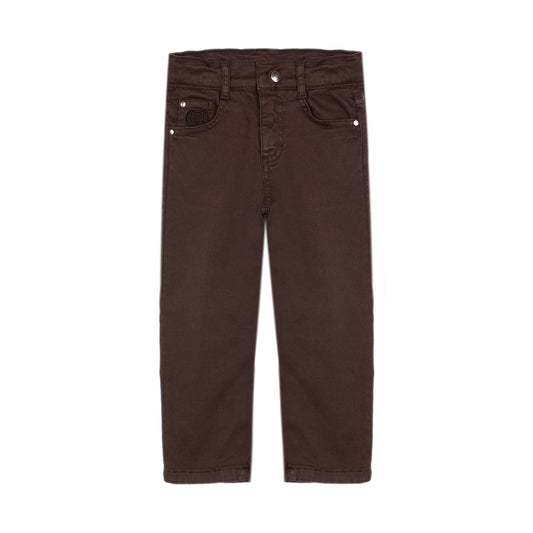 Patachou Boys Pants Woven Brown CAL1033350 - front
