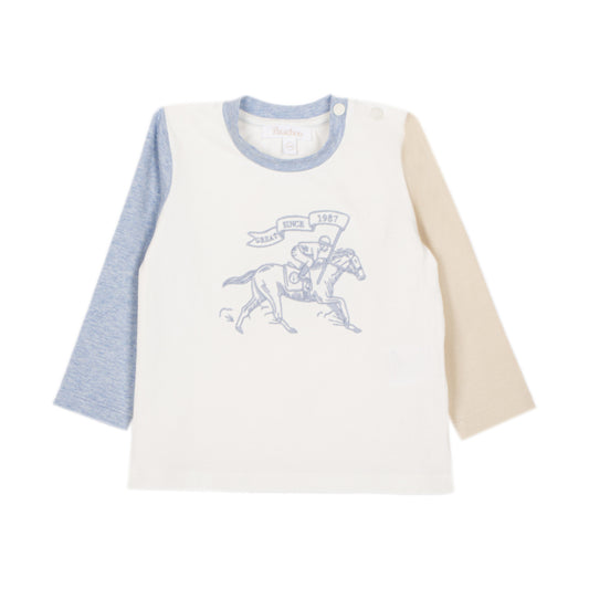 Patachou Boys T-Shirt Knit Blue TSH4333302 - front