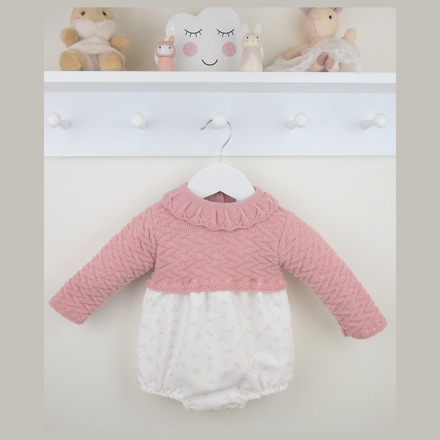 Pex Girls Juliet Romper 2 Piece Dusky Pink B0971015 – main product view