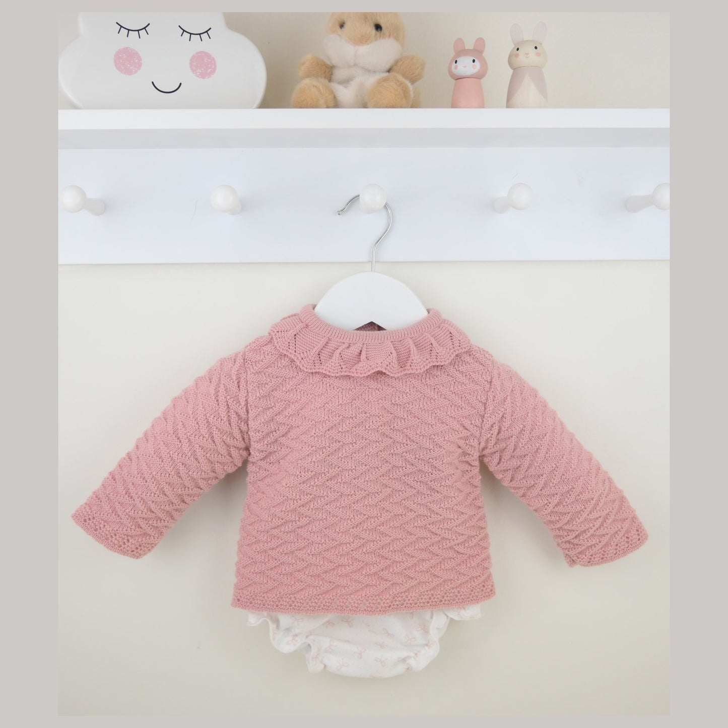 Pex Girls Juliet Pants Suit 2 Piece Dusky Pink B0972015 – main product view