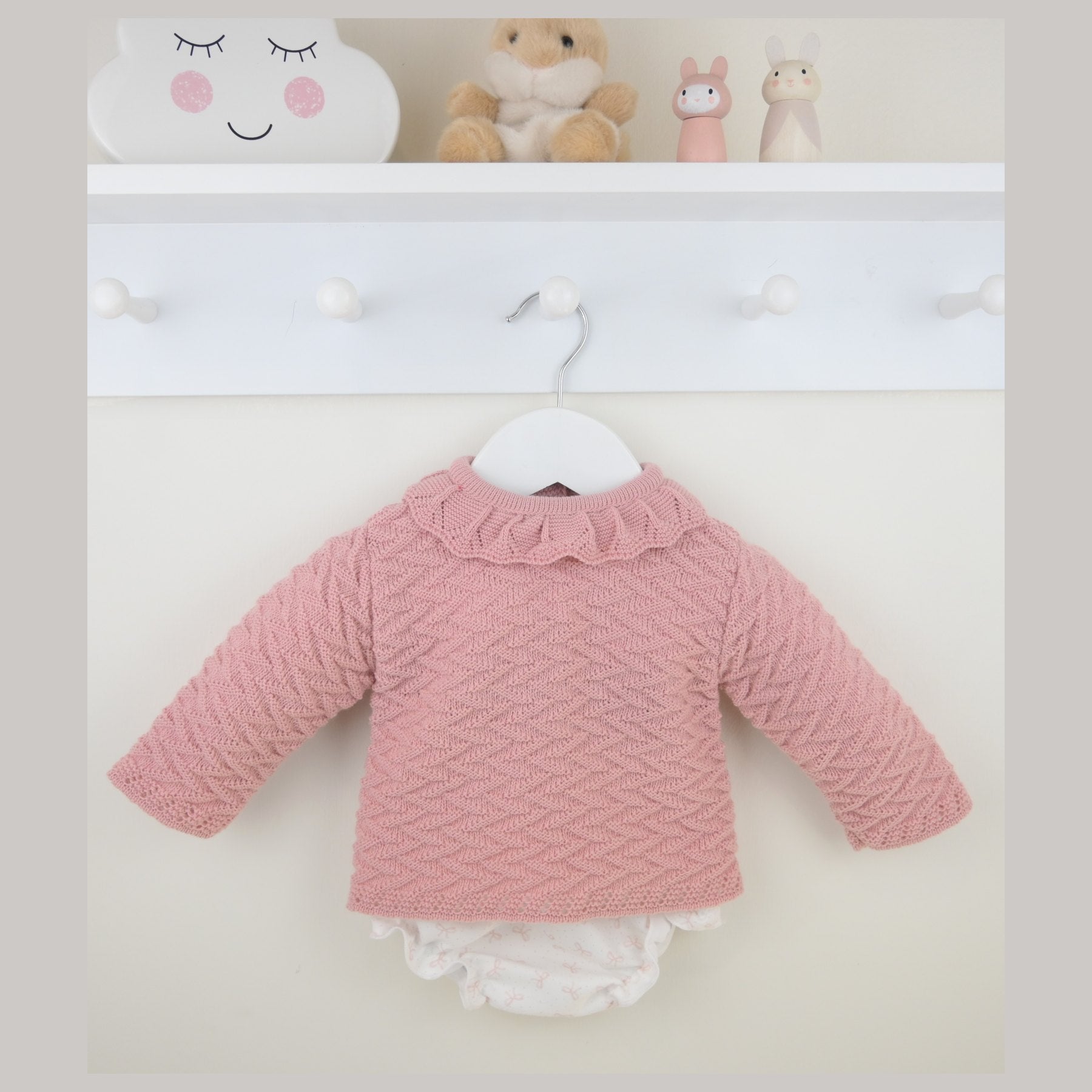 Pex Girls Juliet Pants Suit 2 Piece Dusky Pink B0972015 – main product view