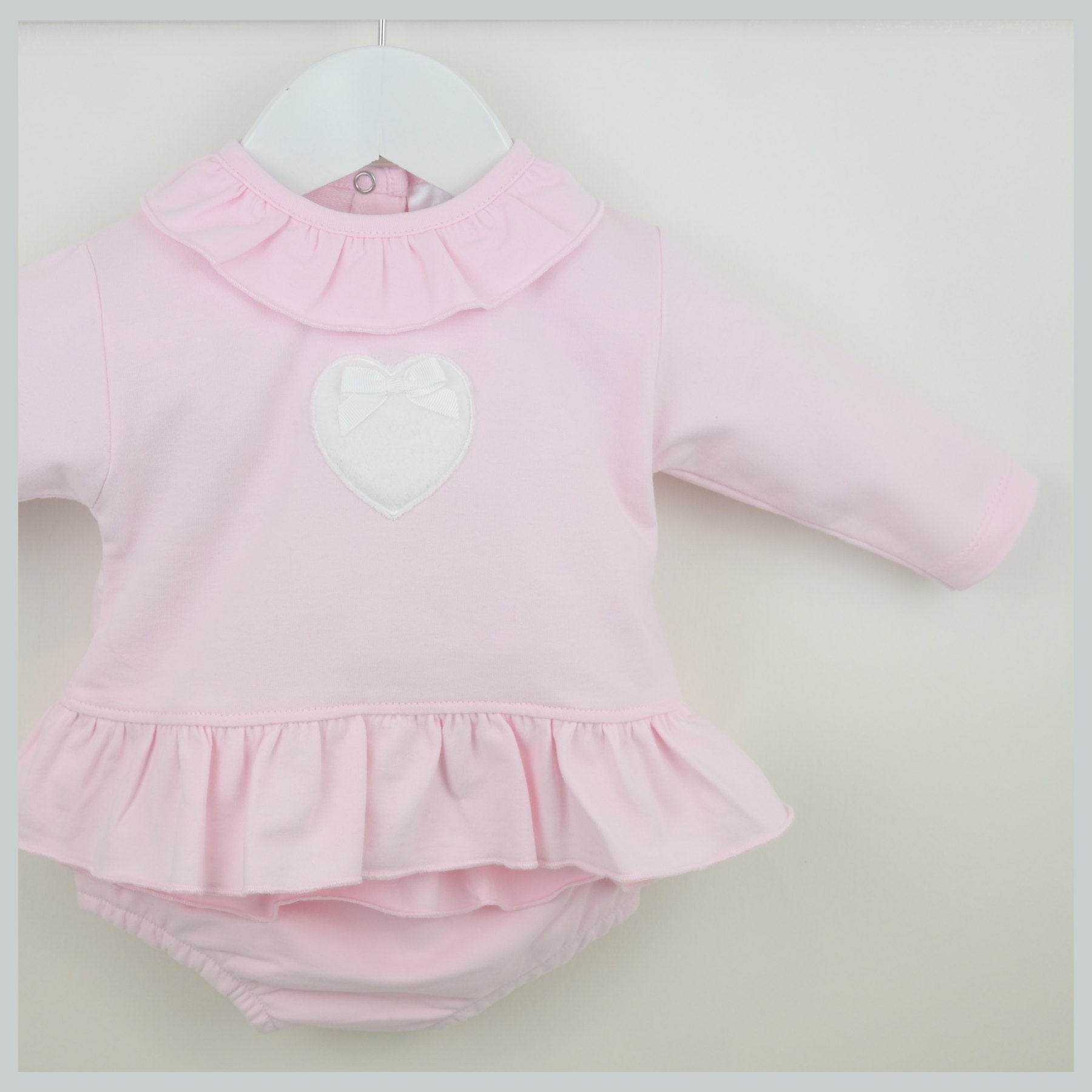 Pex Girls Portia Pants Suit Pink/Ivory B0980014 – additional product view 2