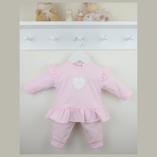 Pex Girls Portia Suit Pink/Ivory B0982014 – main product view