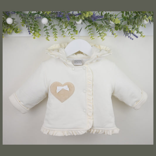 Pex Girls Portia Jacket Pink/Ivory B0985014 – main product view