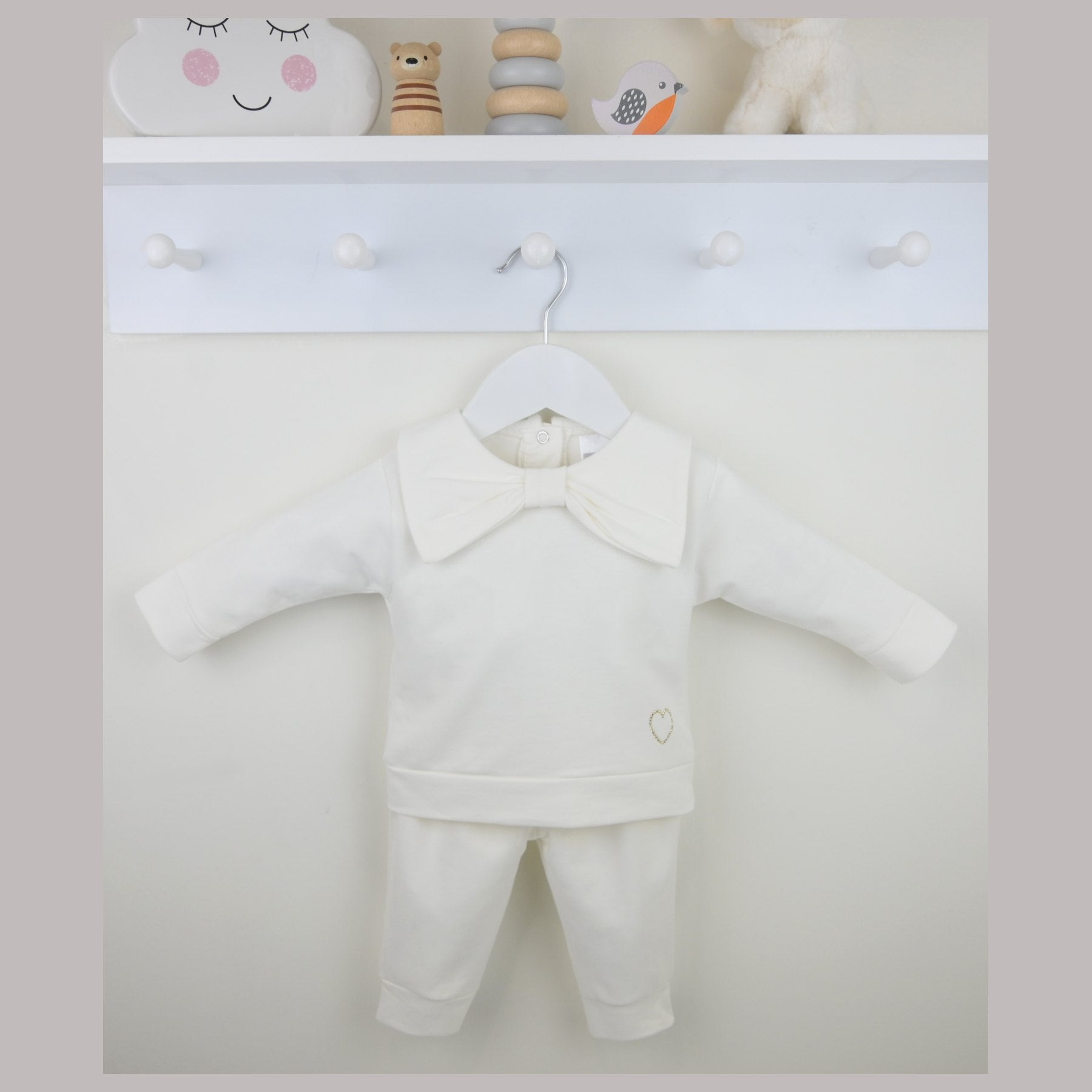 Pex Girls Celeste Suit Ivory B0992007 – main product view