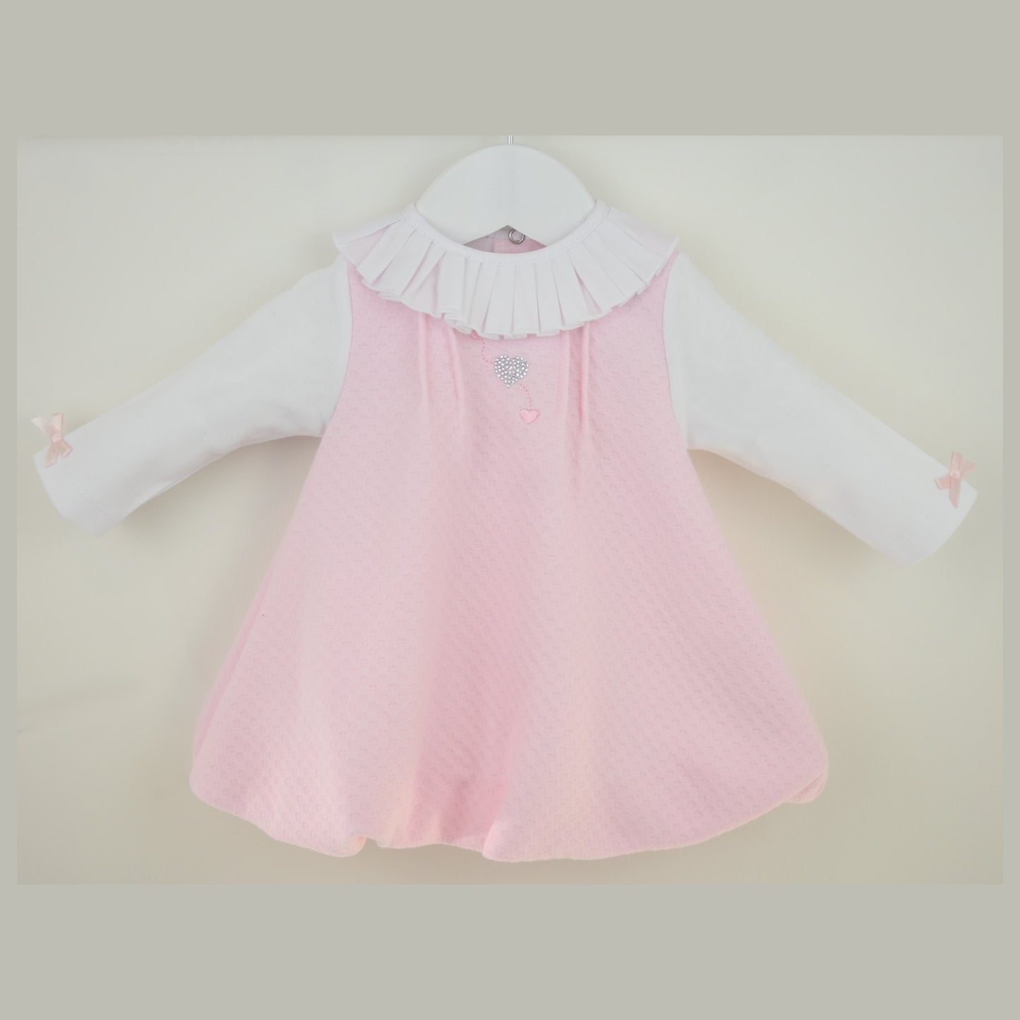 Pex Girls Natalie Dress Pink/White B0997014 – additional product view 2