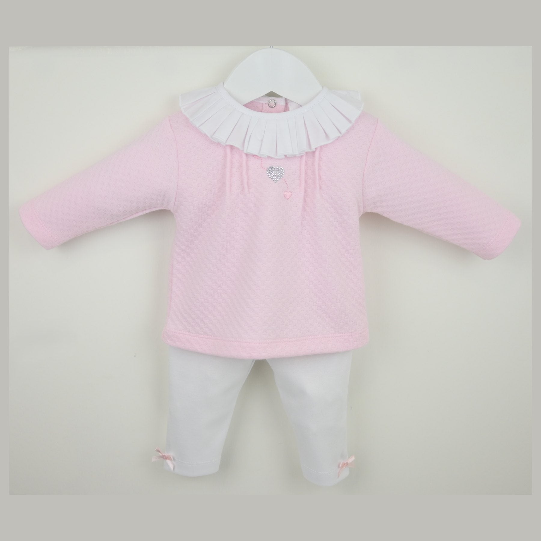 Pex Girls Natalie Suit Pink/White B0998014 – additional product view 2
