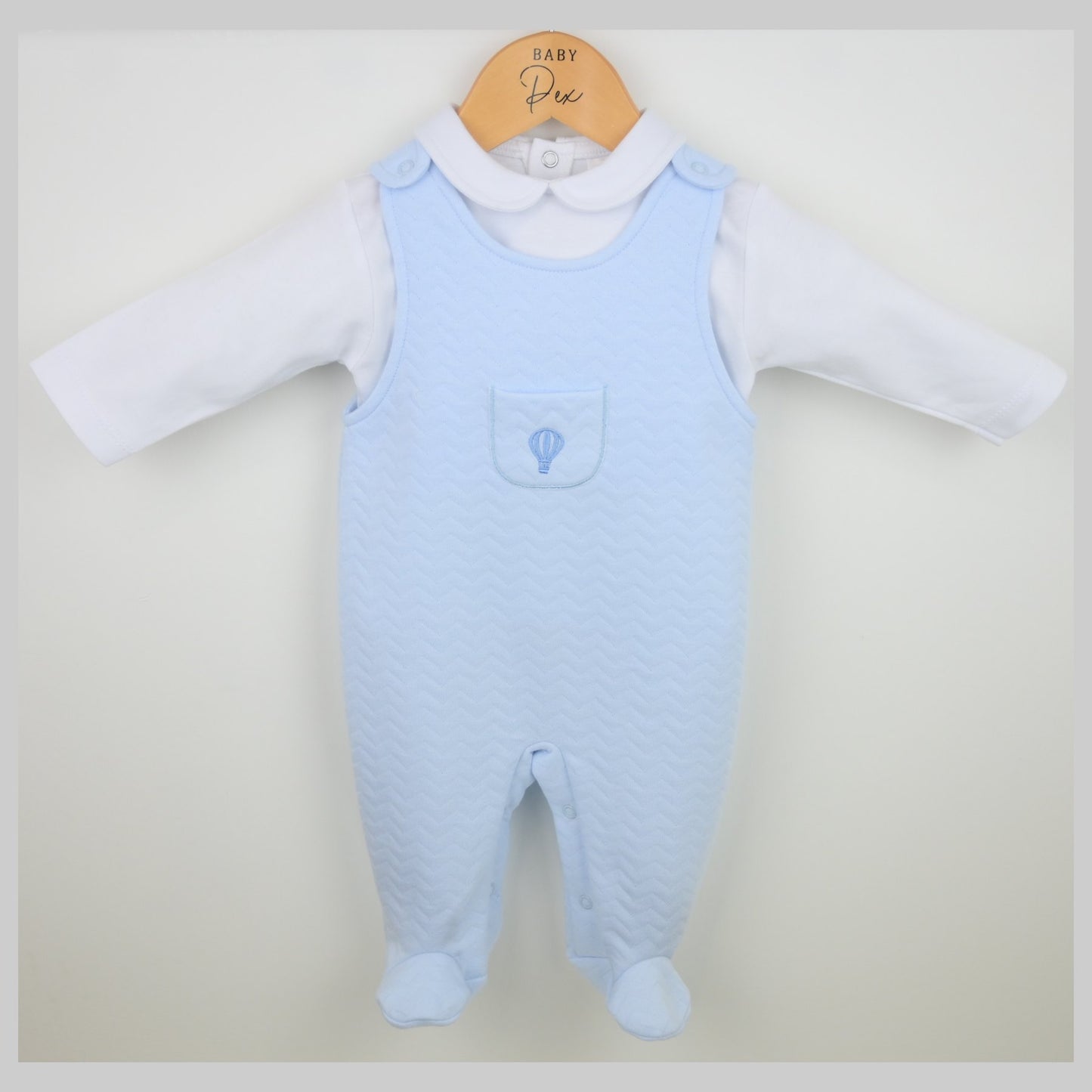 Pex Boys Pascal Dungaree Suit Blue B1008009 – additional product view 2