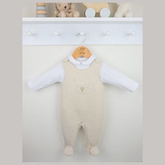 Pex Boys Pascal Dungaree Suit Natural B1008022 – main product view