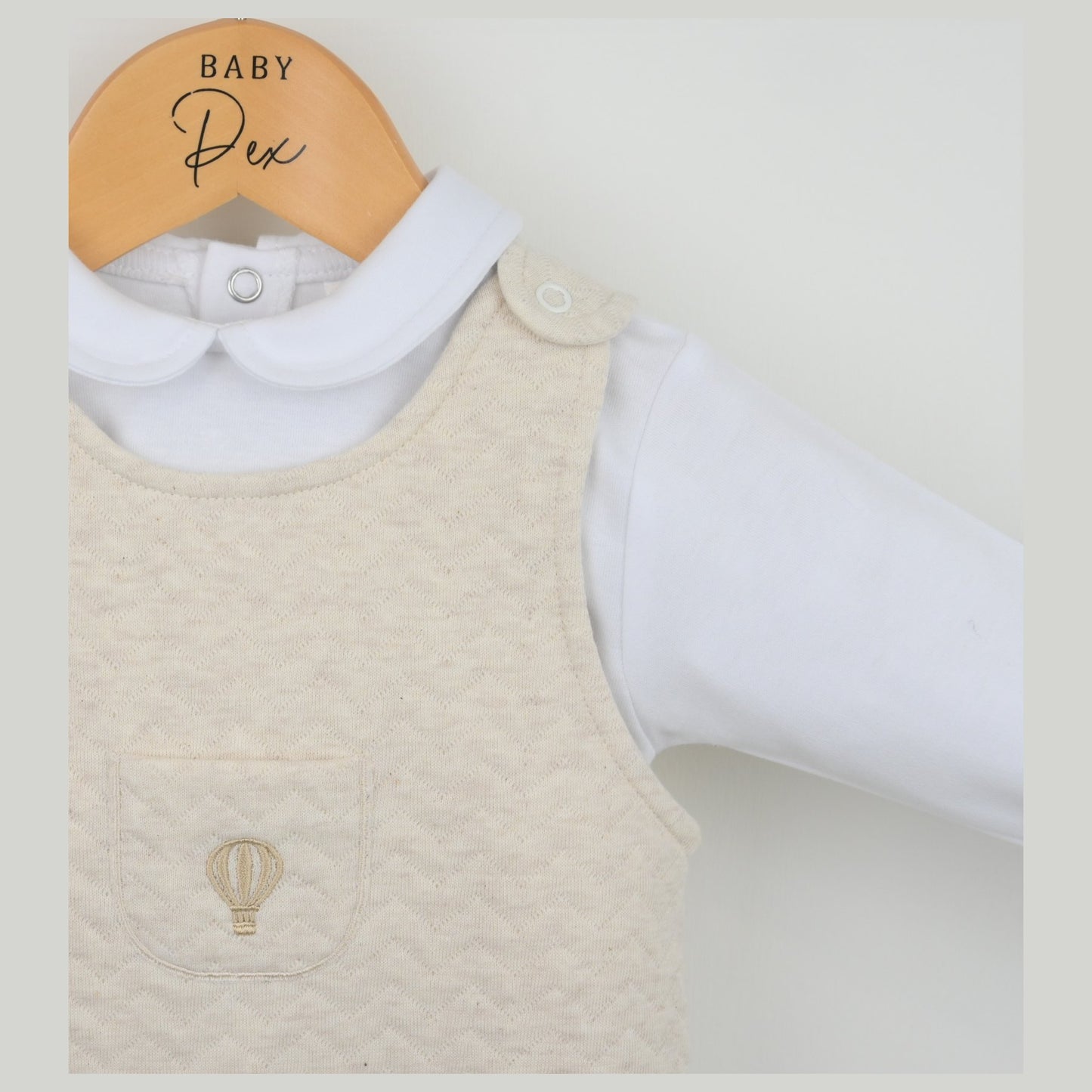 Pex Boys Pascal Dungaree Suit Natural B1008022 – additional product view 3