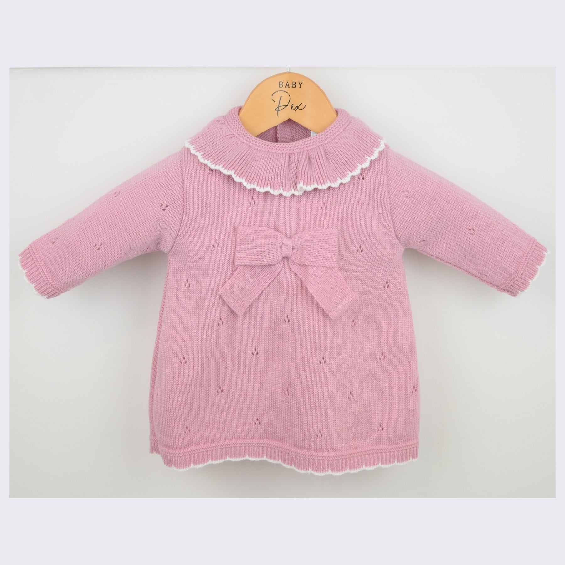 Pex Girls Caterina Dress Dusky Pink B1019015 – additional product view 2