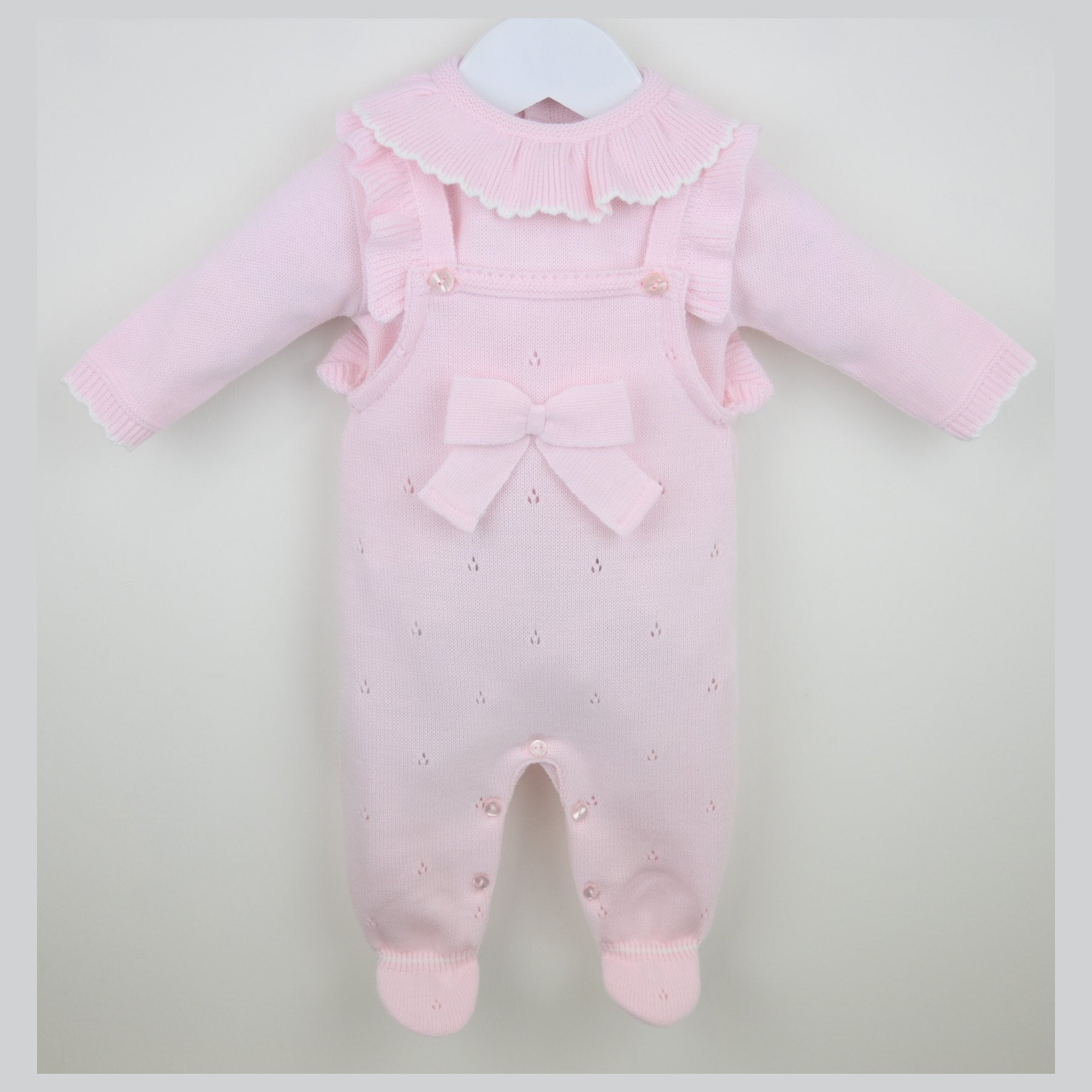 Pex Girls Caterina Dungaree Suit Pink B1020014 – additional product view 2