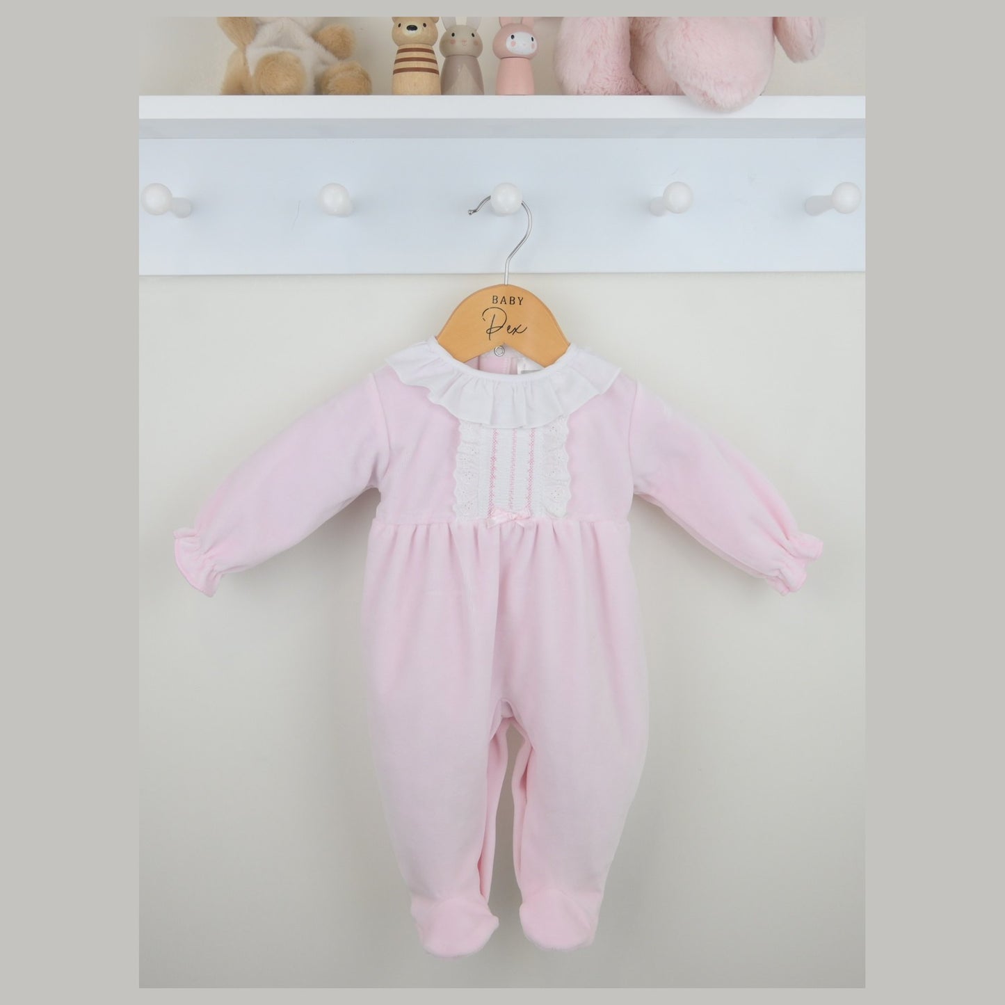 Pex Girls Hannah Sleepsuit Pink B1031014 – main product view
