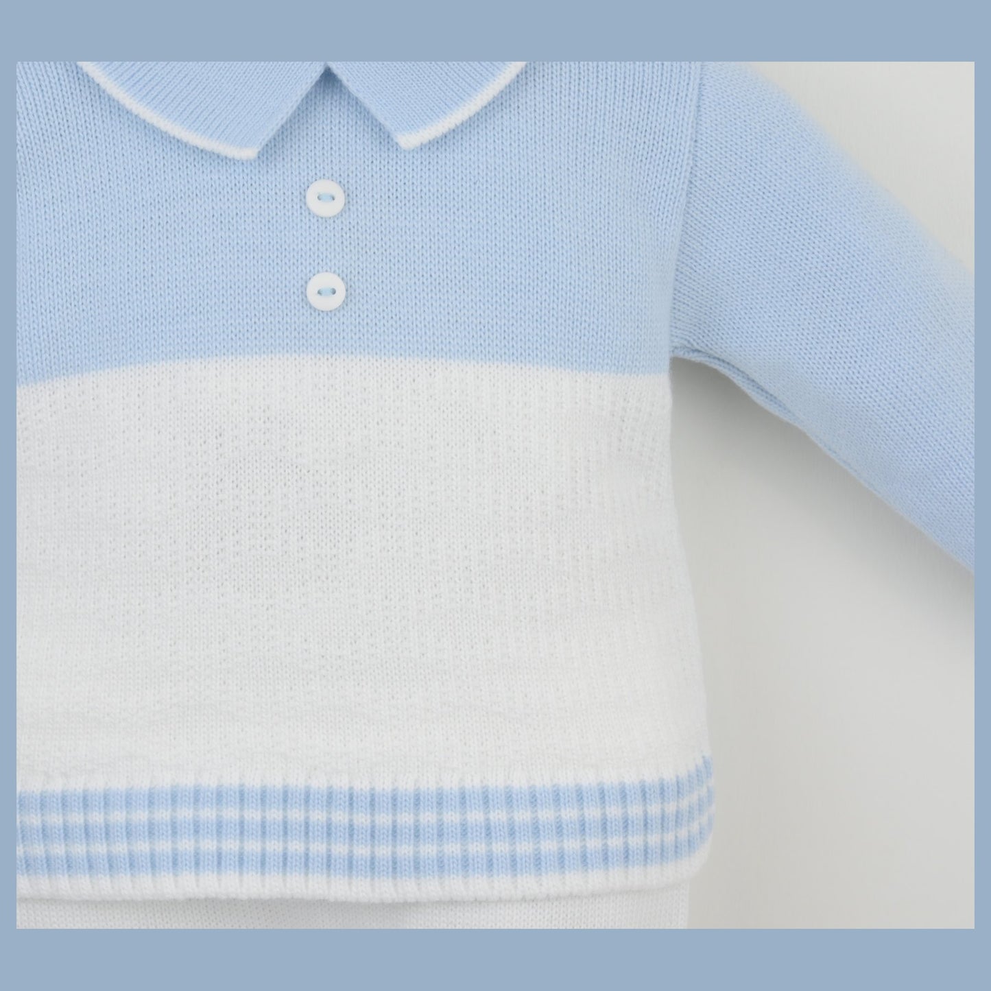 Pex Boys Parker Trouser Suit Blue/White B1060009 – additional product view 3