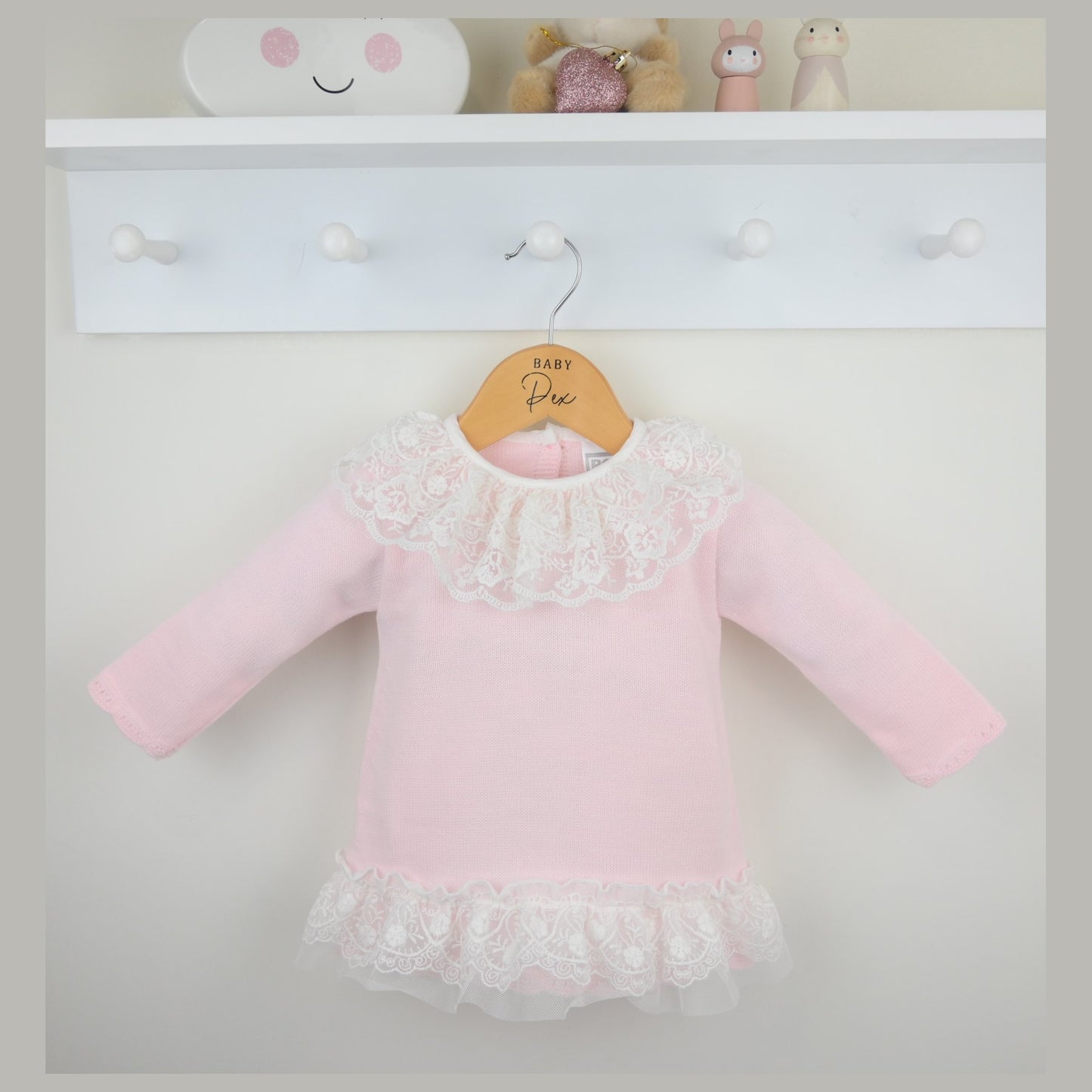 Pex Girls Sadie Dress Pink B1061014 – main product view
