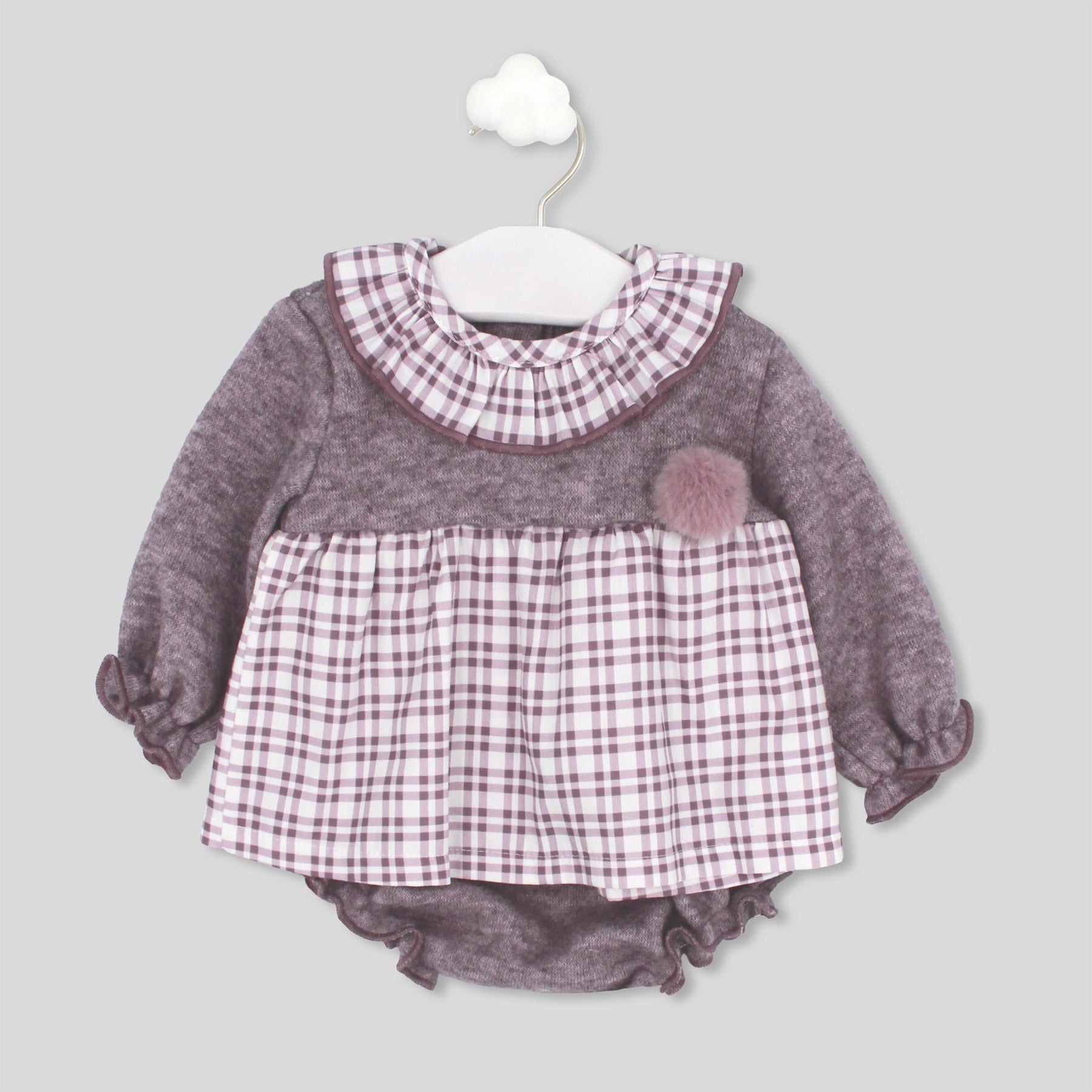 Rapife Girls Dress and Briefs Malva 4430W26 – main view