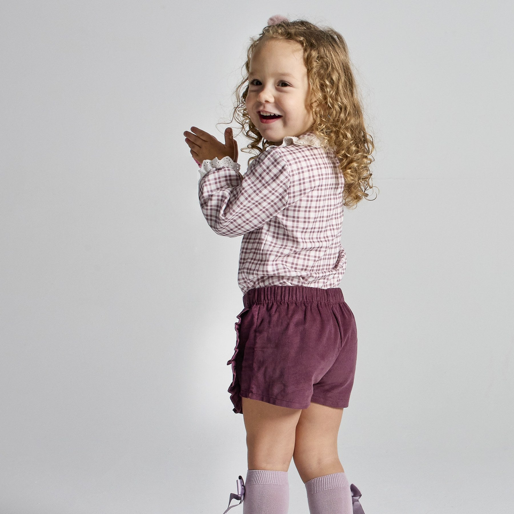 Rapife Girls Blouse and Bermuda Malva 4433W26 – additional view 2