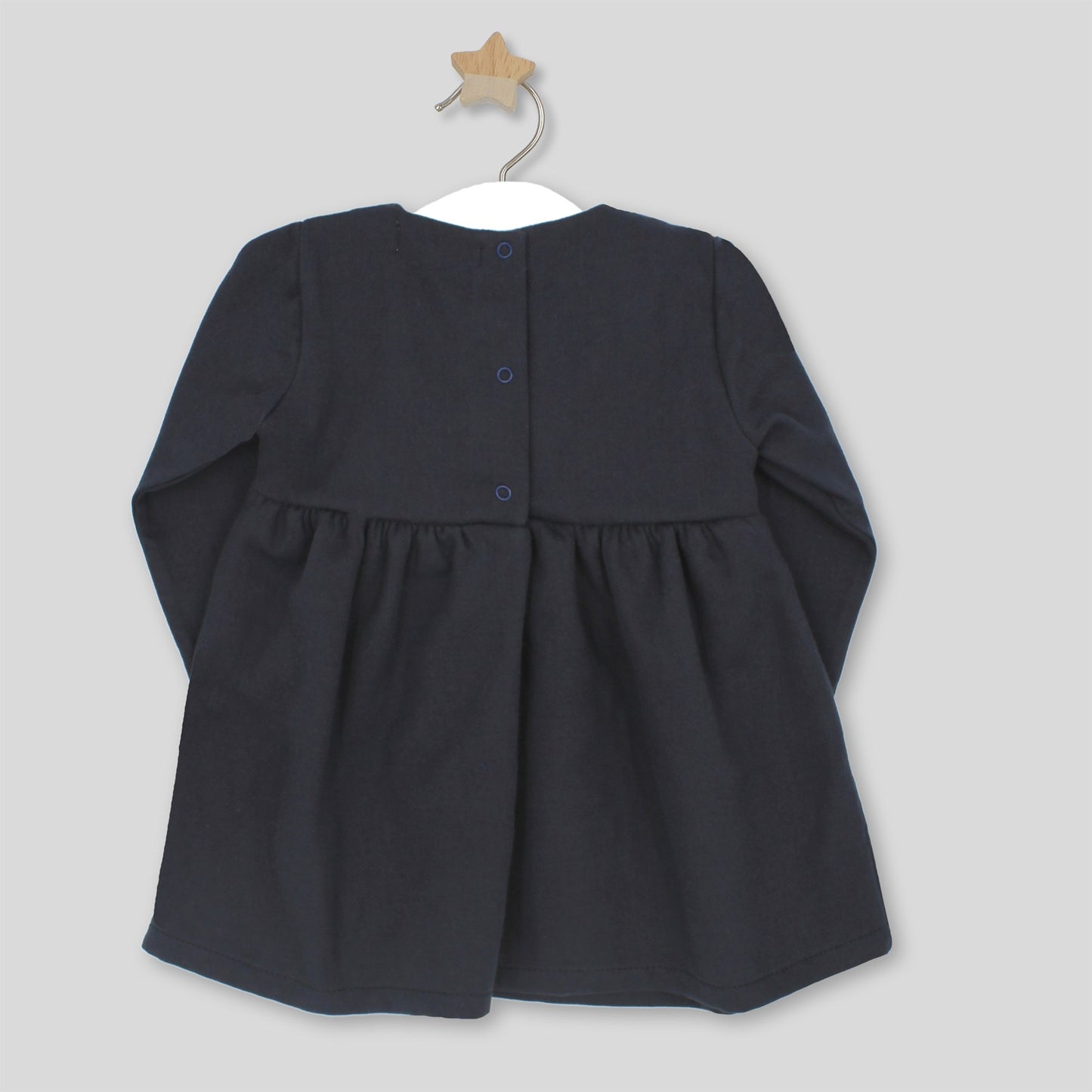 Rapife Girls Long Sleeve Dress Blue 4716W26 – additional view 2