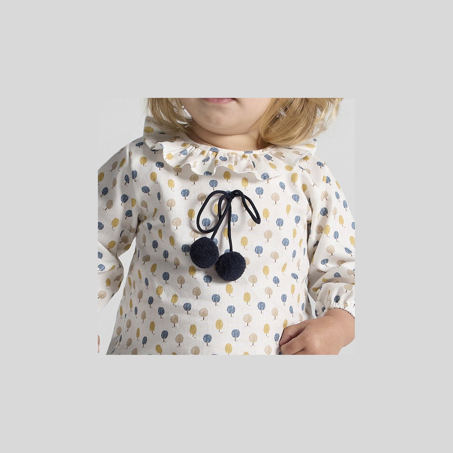 Rapife Girls Blouse and Skirt Blue 4719W26 – additional view 3