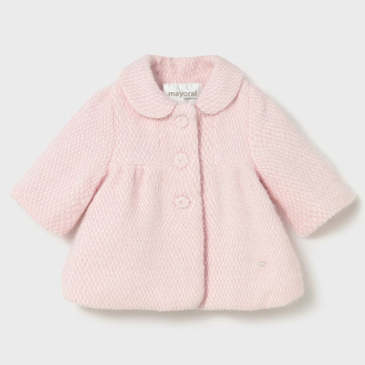 Mayoral Coat Baby Rose 2401