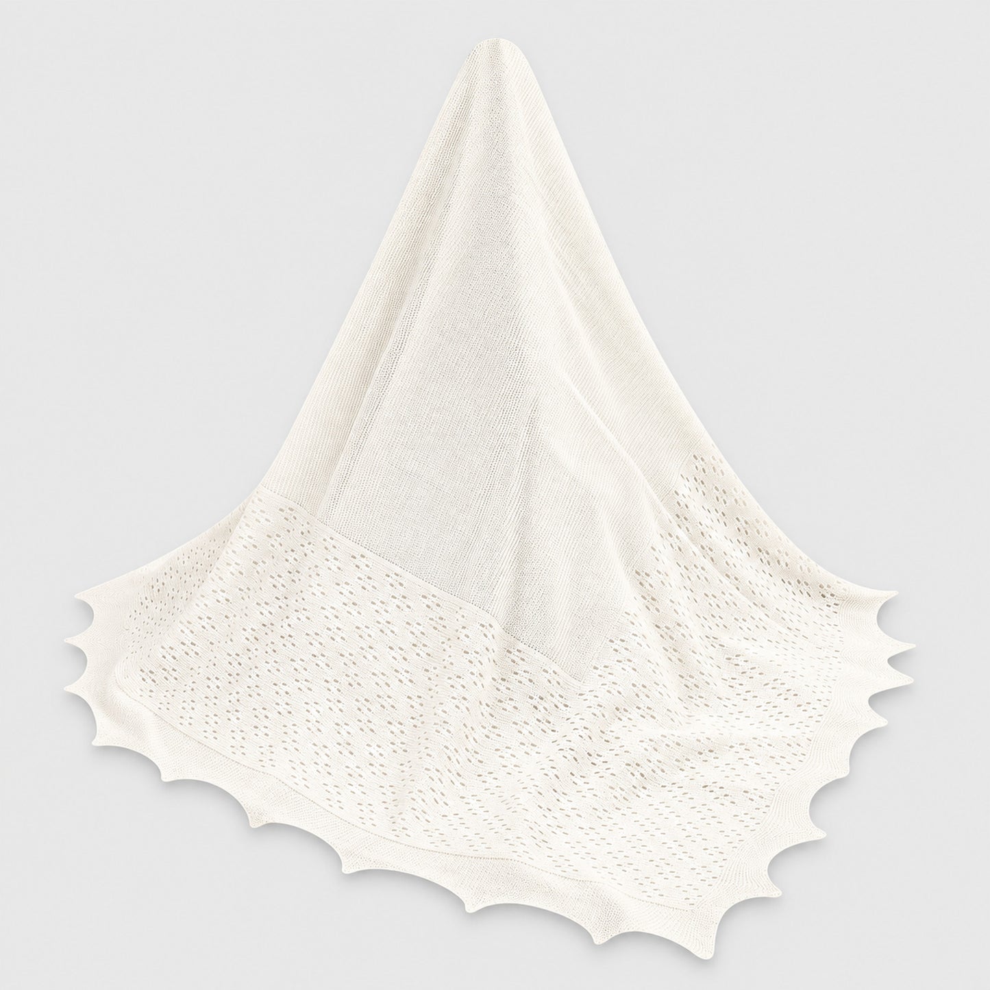 Sarah Louise Shawl Ivory 000038BB - product image