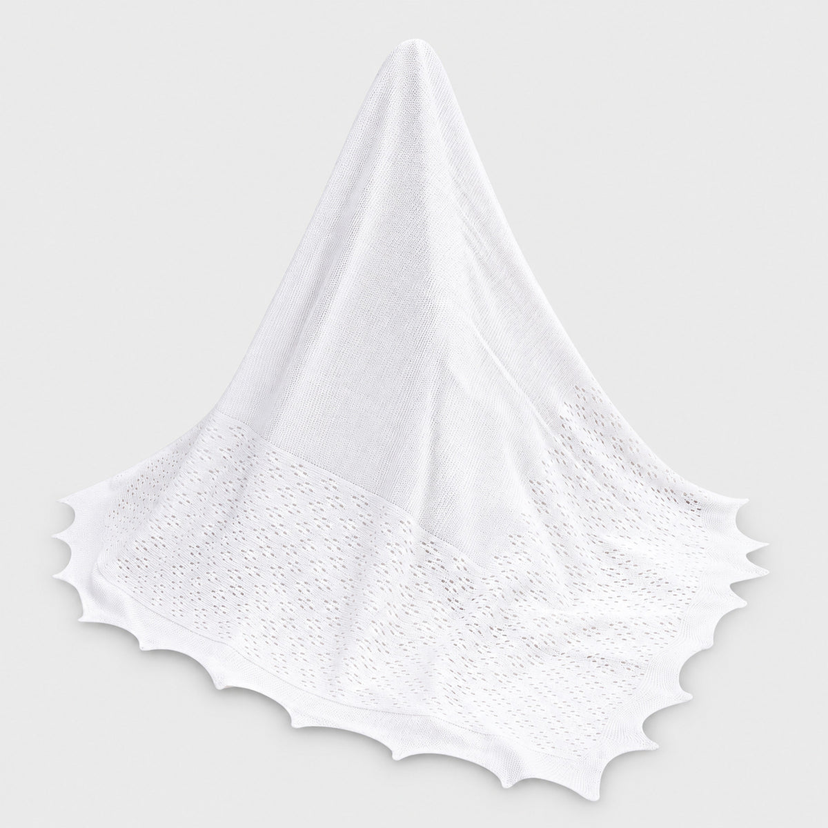Sarah Louise Shawl White 000038BB - product image