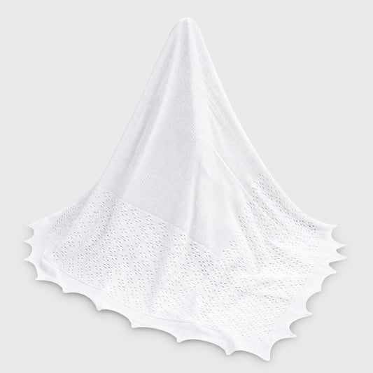 Sarah Louise Shawl White 000038BB - product image