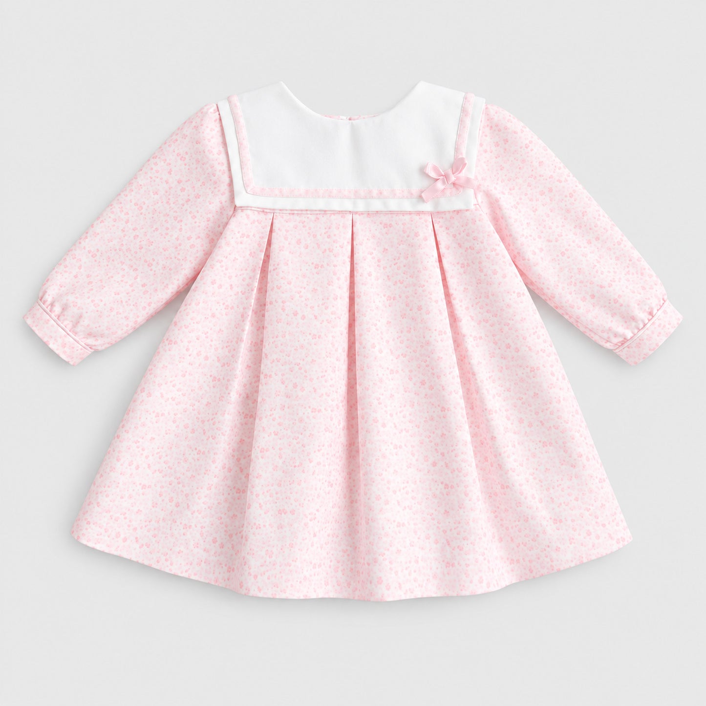 Sarah Louise Girls Dress Almond/Sand 013935 - product image