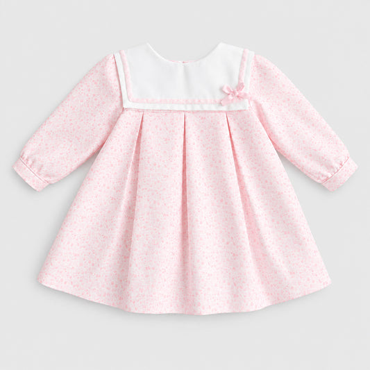 Sarah Louise Girls Dress Almond/Sand 013935 - product image